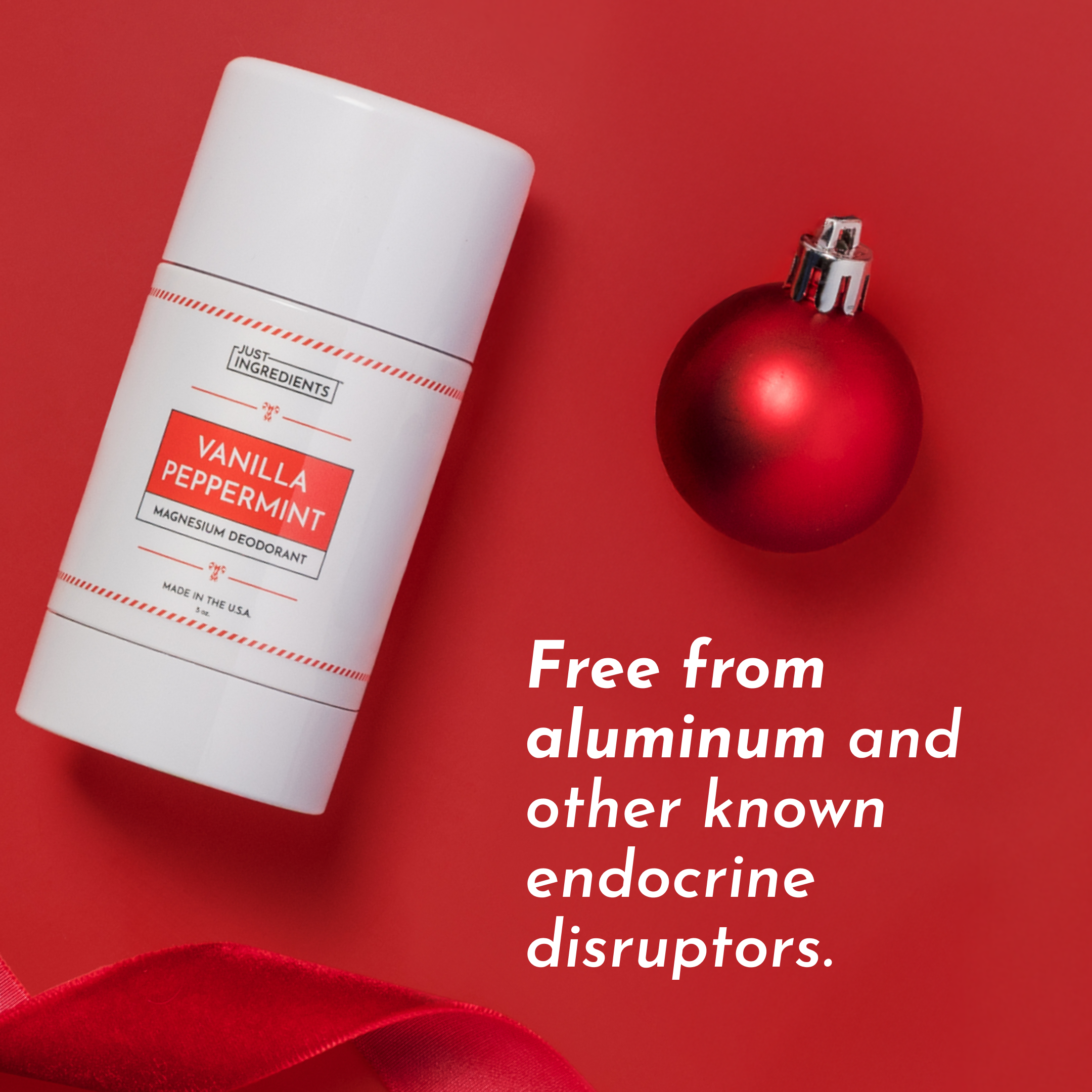 Vanilla Peppermint Deodorant – Just Ingredients