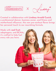 Strawberry Colada Pre‑Workout by Lindsay Arnold