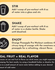 Orange Pineapple Pre-Workout