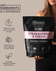 Strawberries and Cream Protein Powder - NSF