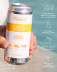 Orange Pineapple Clear Protein (8 pack)