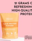 Orange Creamsicle Clear Protein Powder