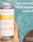 Orange Pineapple Clear Protein (8 pack)