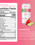Strawberry Limeade Clear Protein (8 pack)