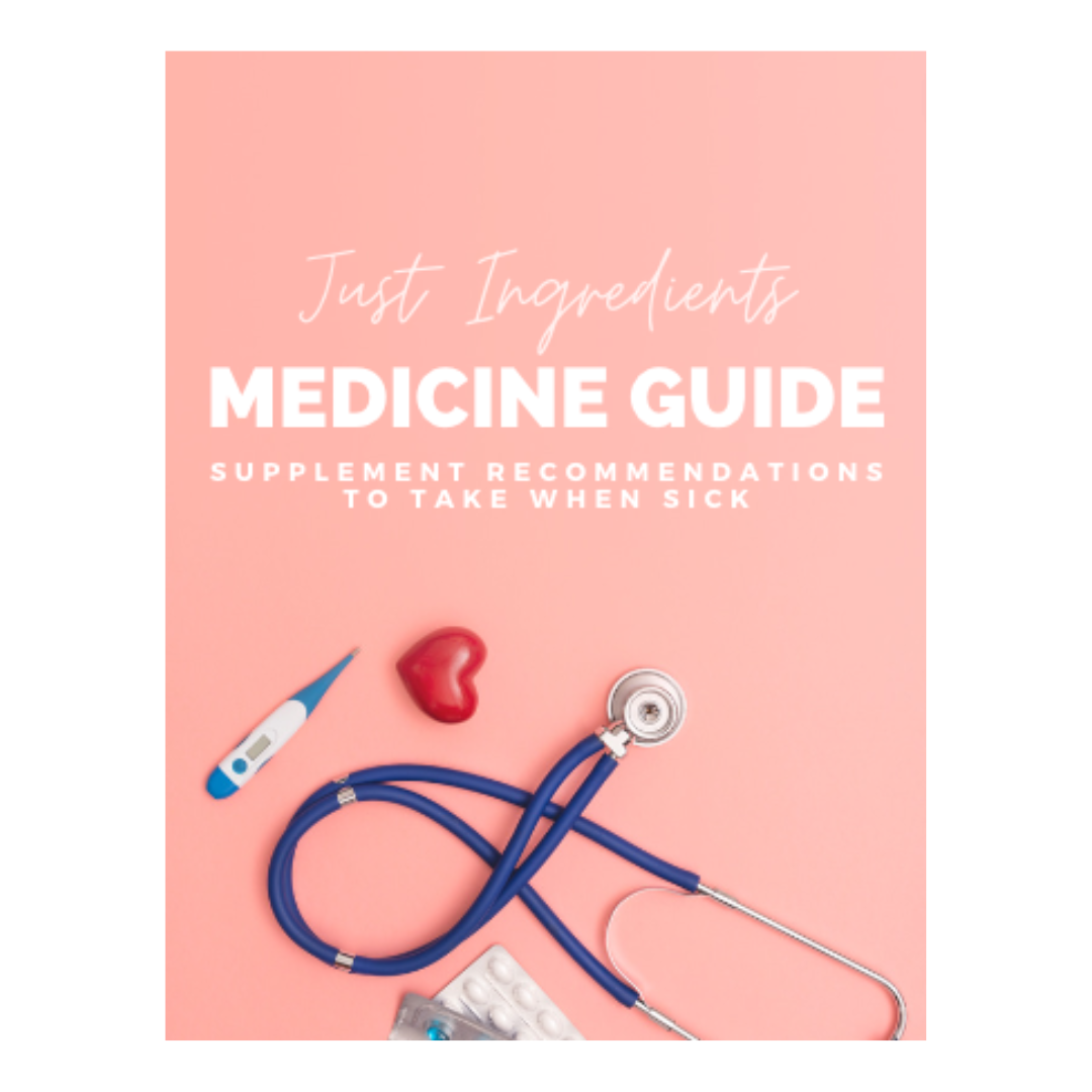 Supplements to Take When You Are Sick Just Ingredients