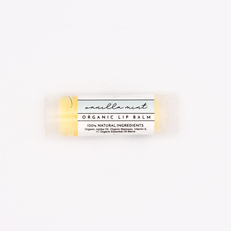 Vanilla Mint Organic Lip Balm