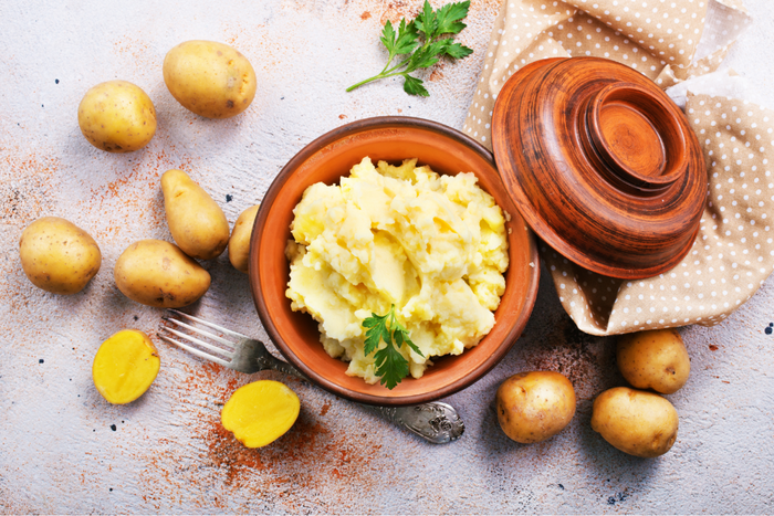 Jalapeño and Green Onion Mashed Potatoes