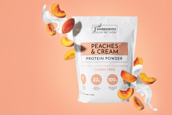 just ingredients peaches and cream protein powder