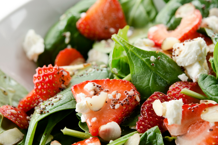 Strawberry Spinach Summer Salad