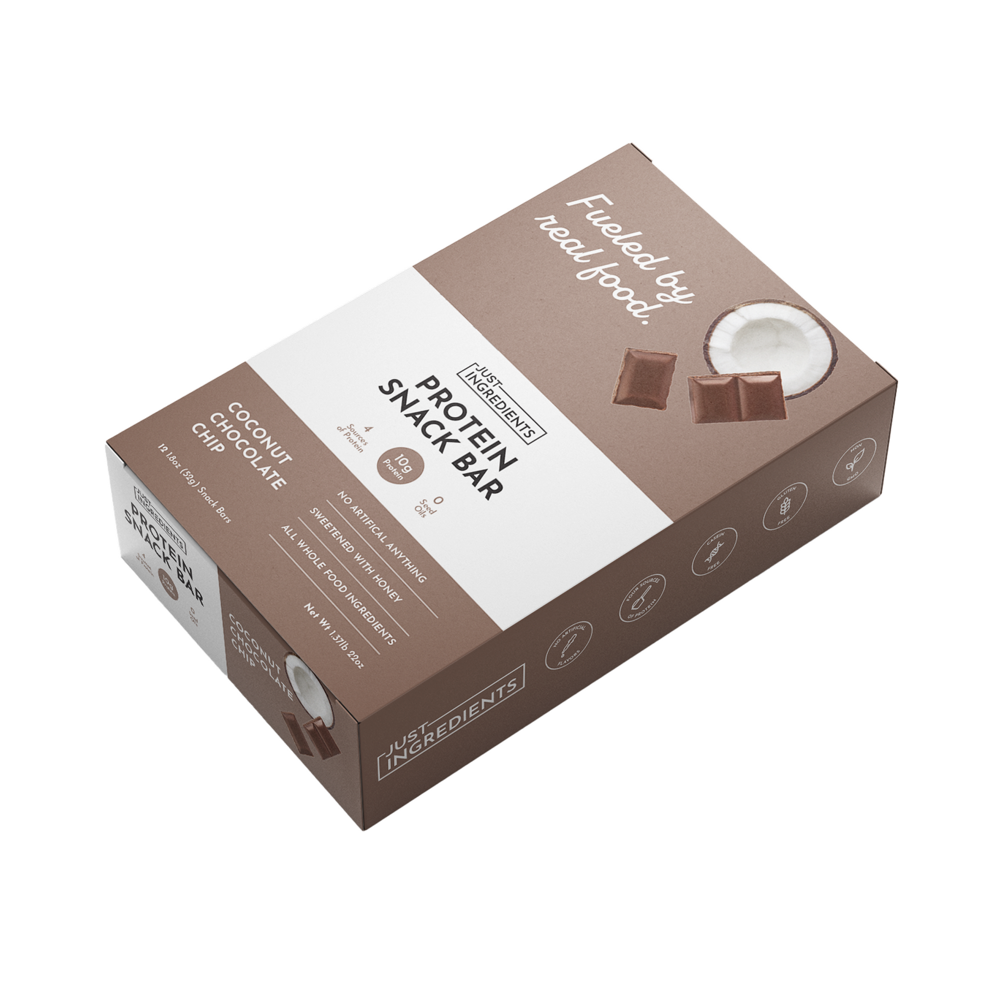 Protein Snack Bar - Coconut Chocolate Chip (12-pack)