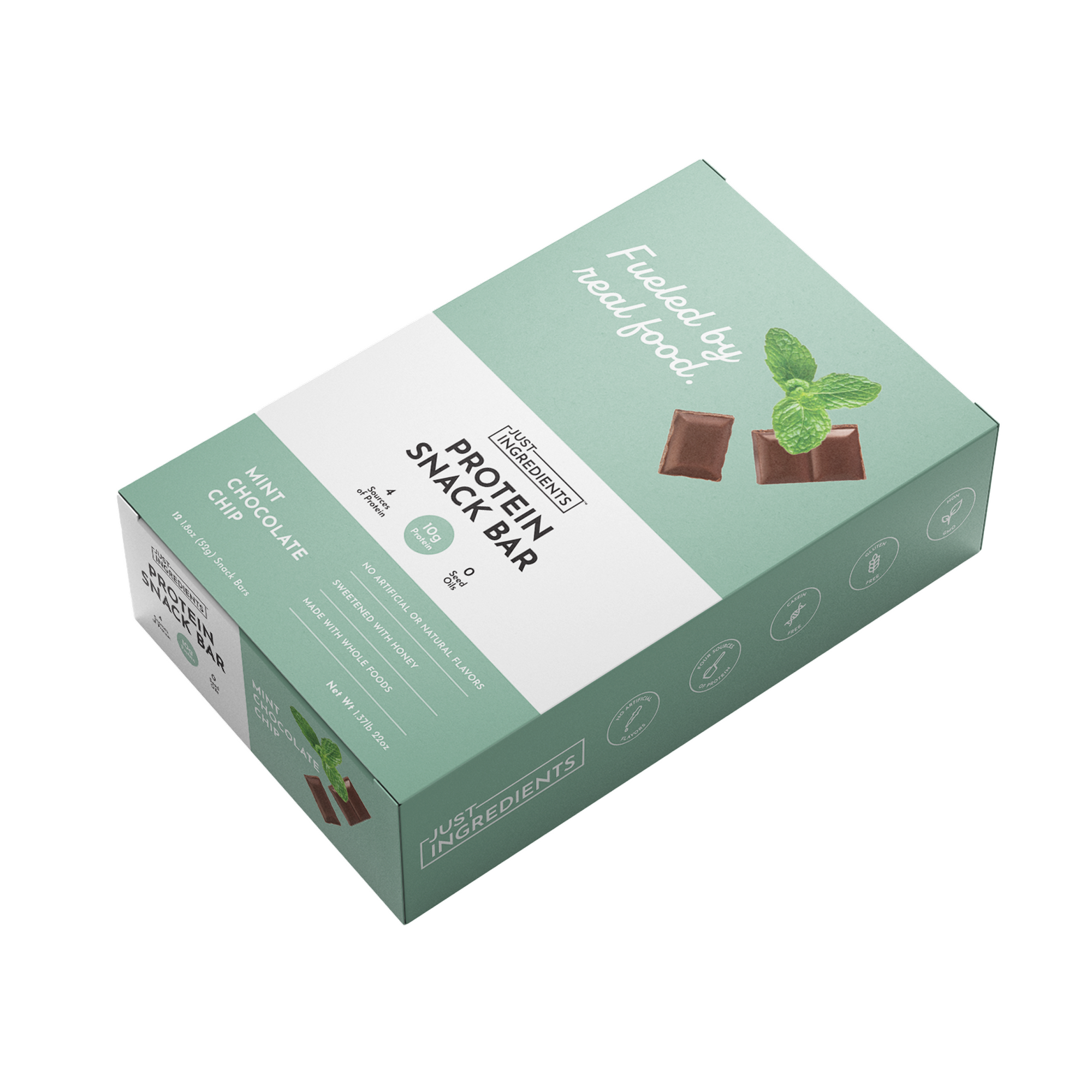 Mint Chocolate Protein Snack Bar (Box of 12) - Restocking December 10th