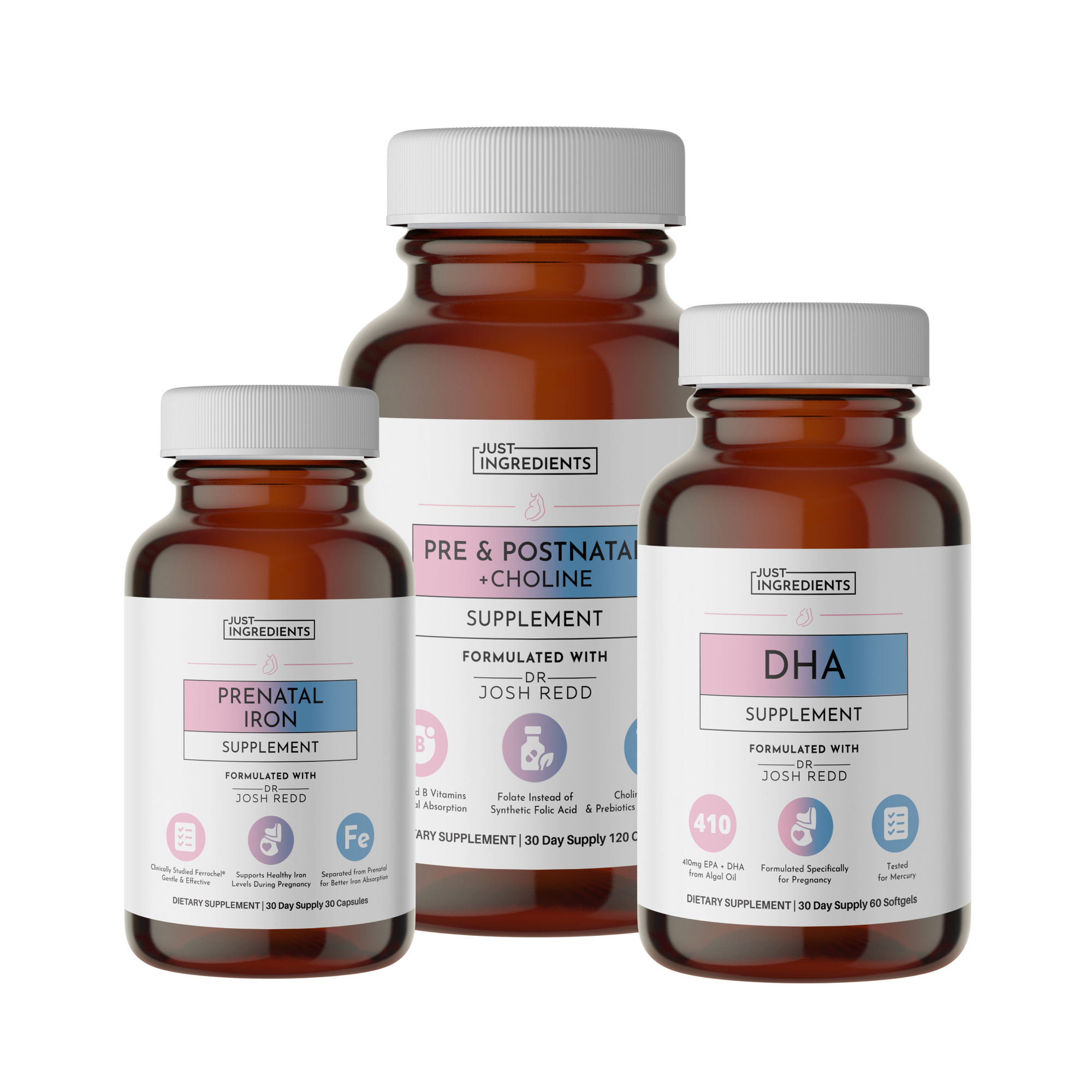 Prenatal &amp; Postnatal + DHA + Iron