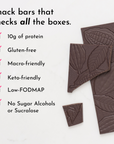 Mint Chocolate Protein Snack Bar (Box of 12) - Restocking December 10th