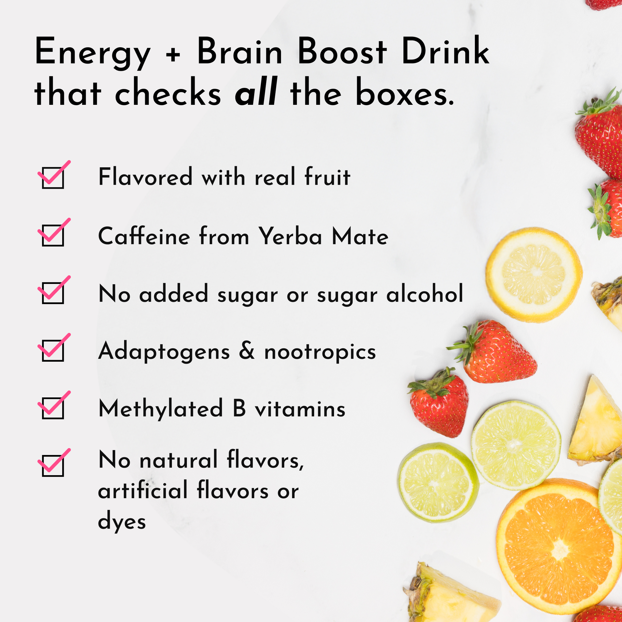 Brain + Energy Boost Blood Orange