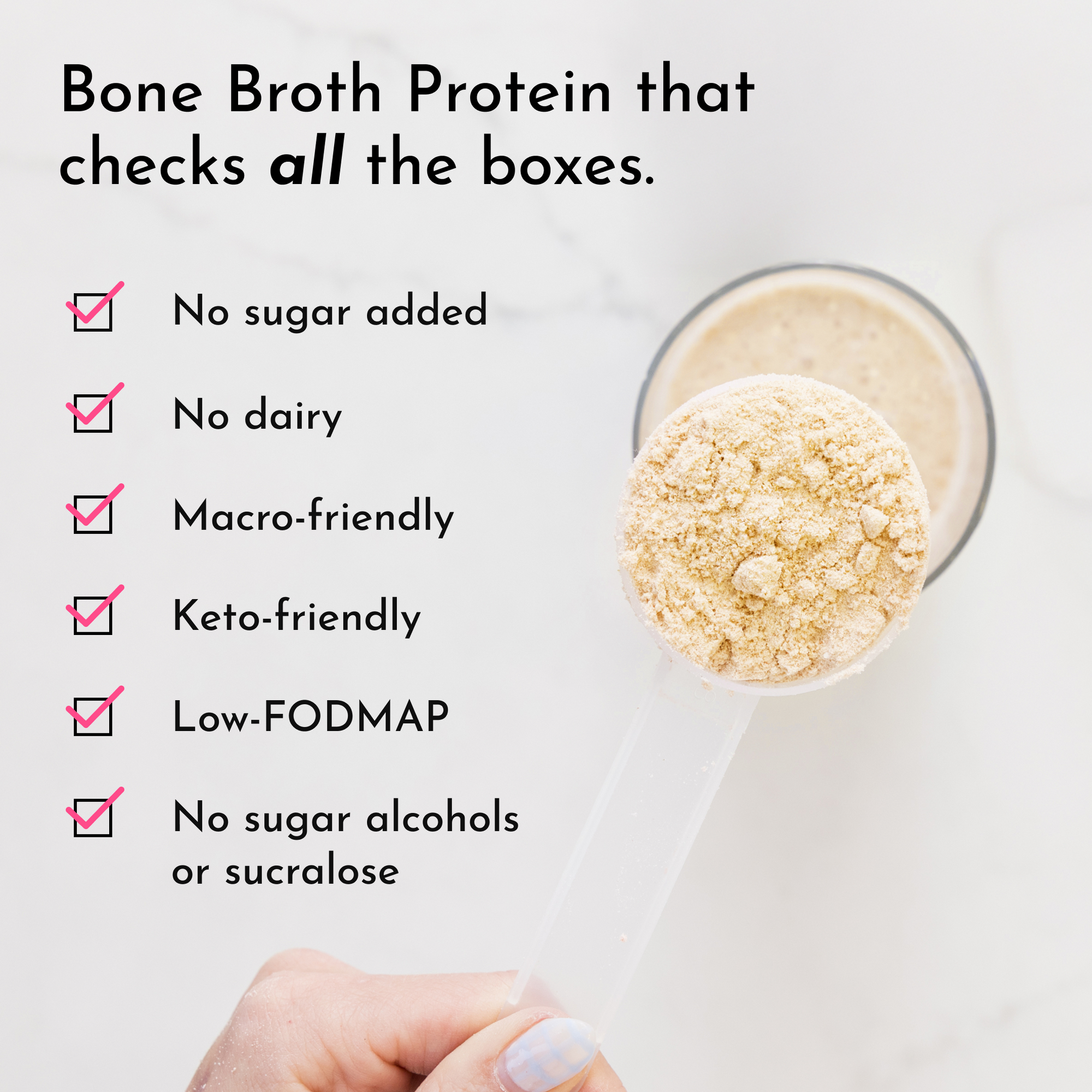 Snickerdoodle Bone Broth Protein Powder