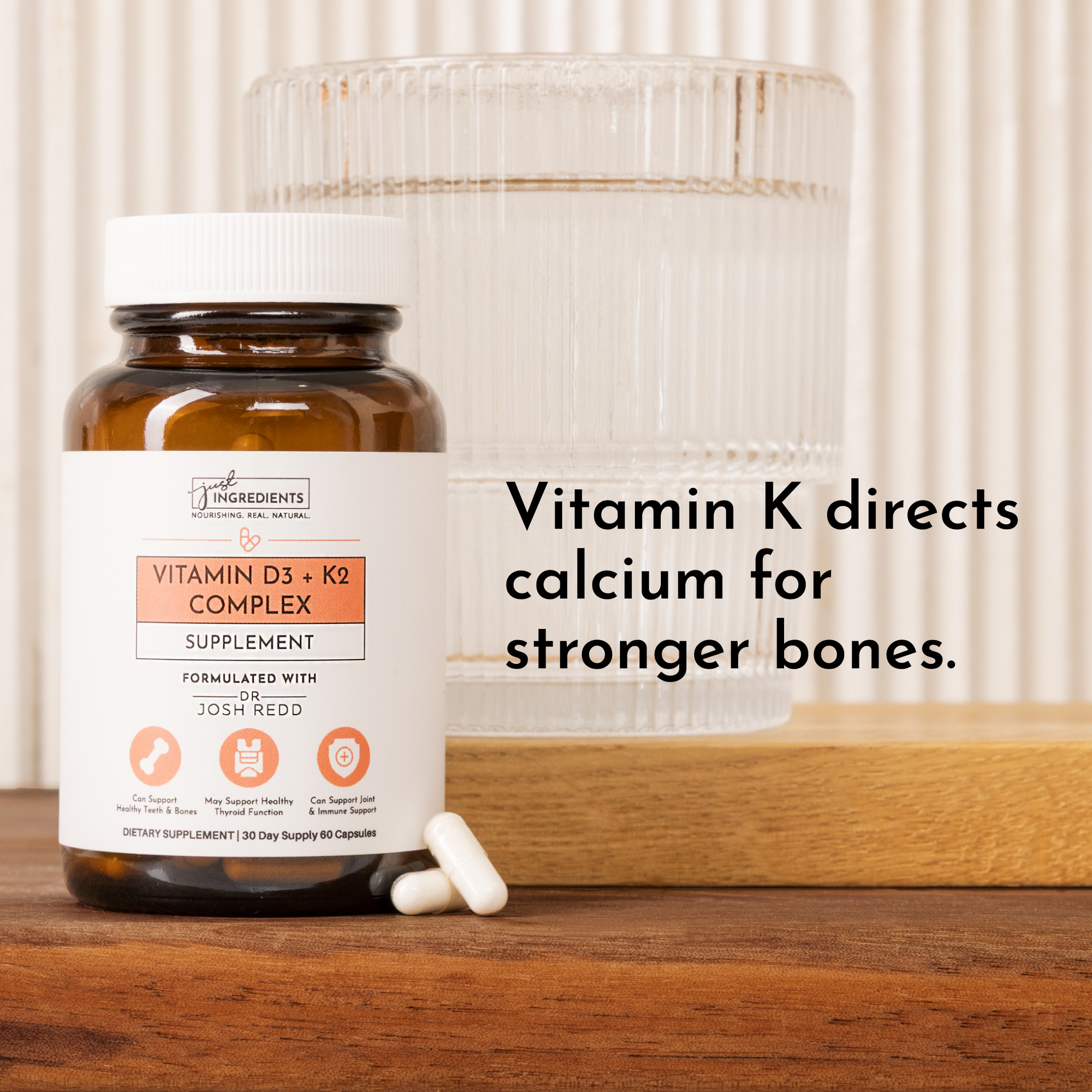 Vitamin D3 + K2