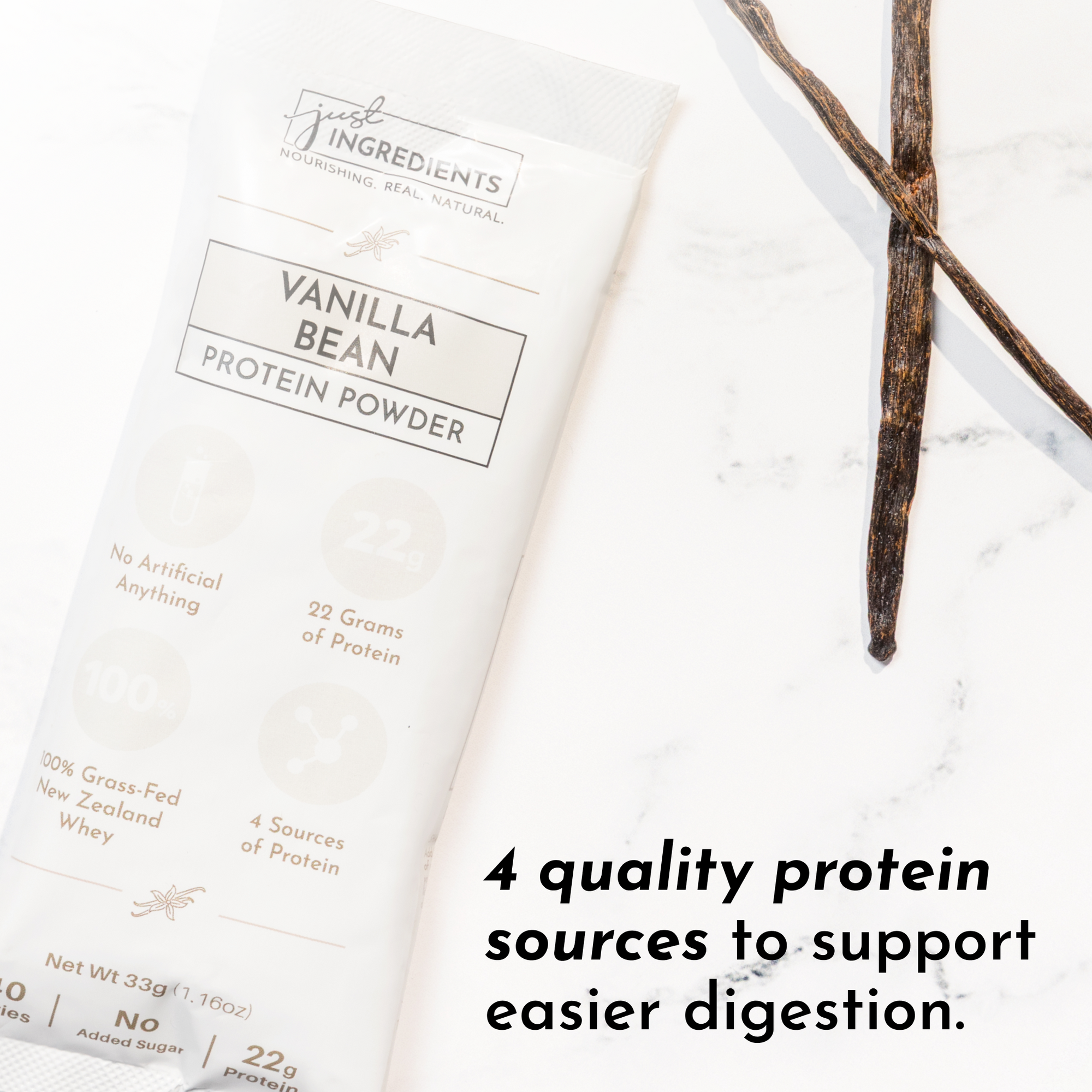 Vanilla Bean Protein Powder Stick