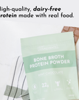 high quality, dairy-free protein made with real food.