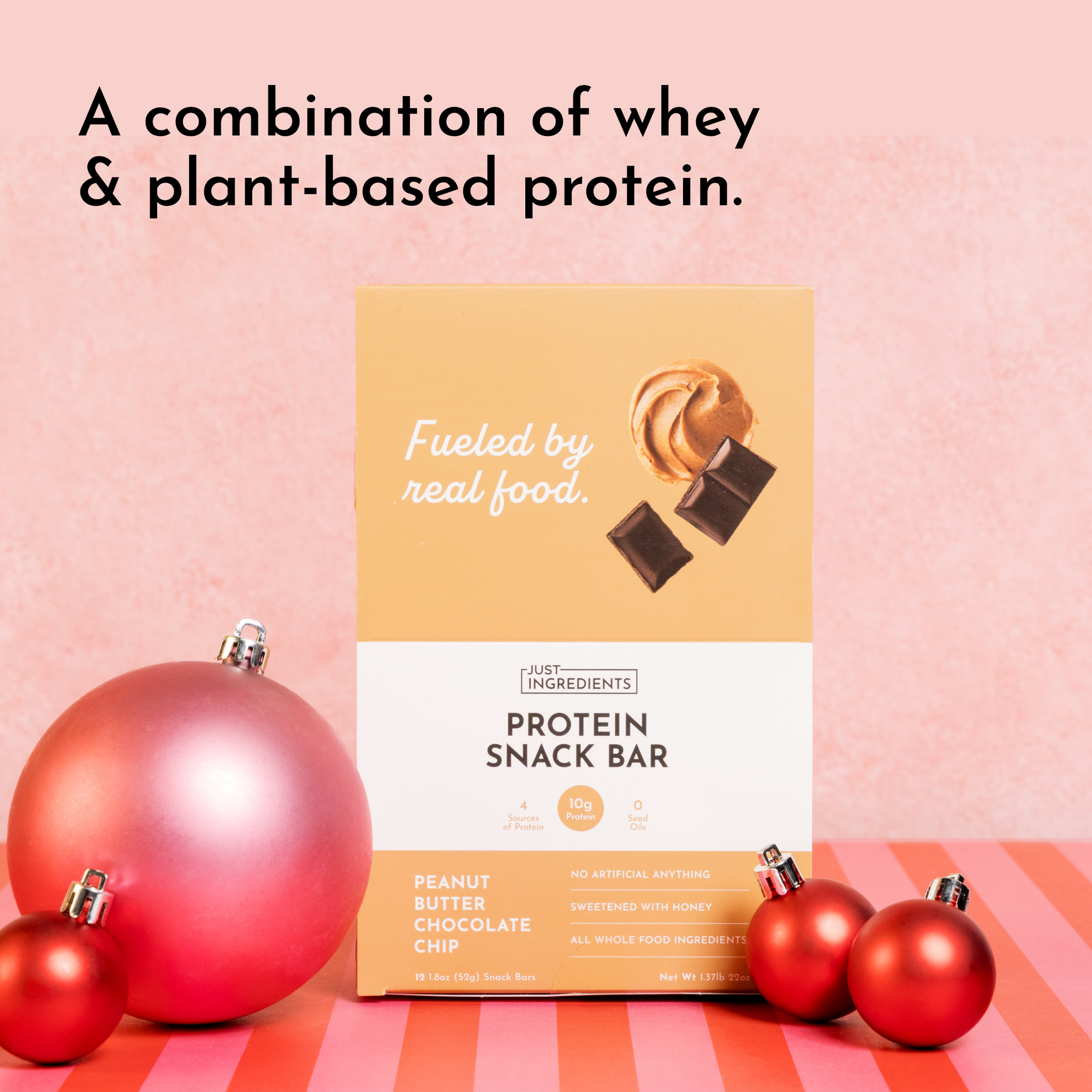 Protein Snack Bar - Peanut Butter Chocolate Chip (12-pack)