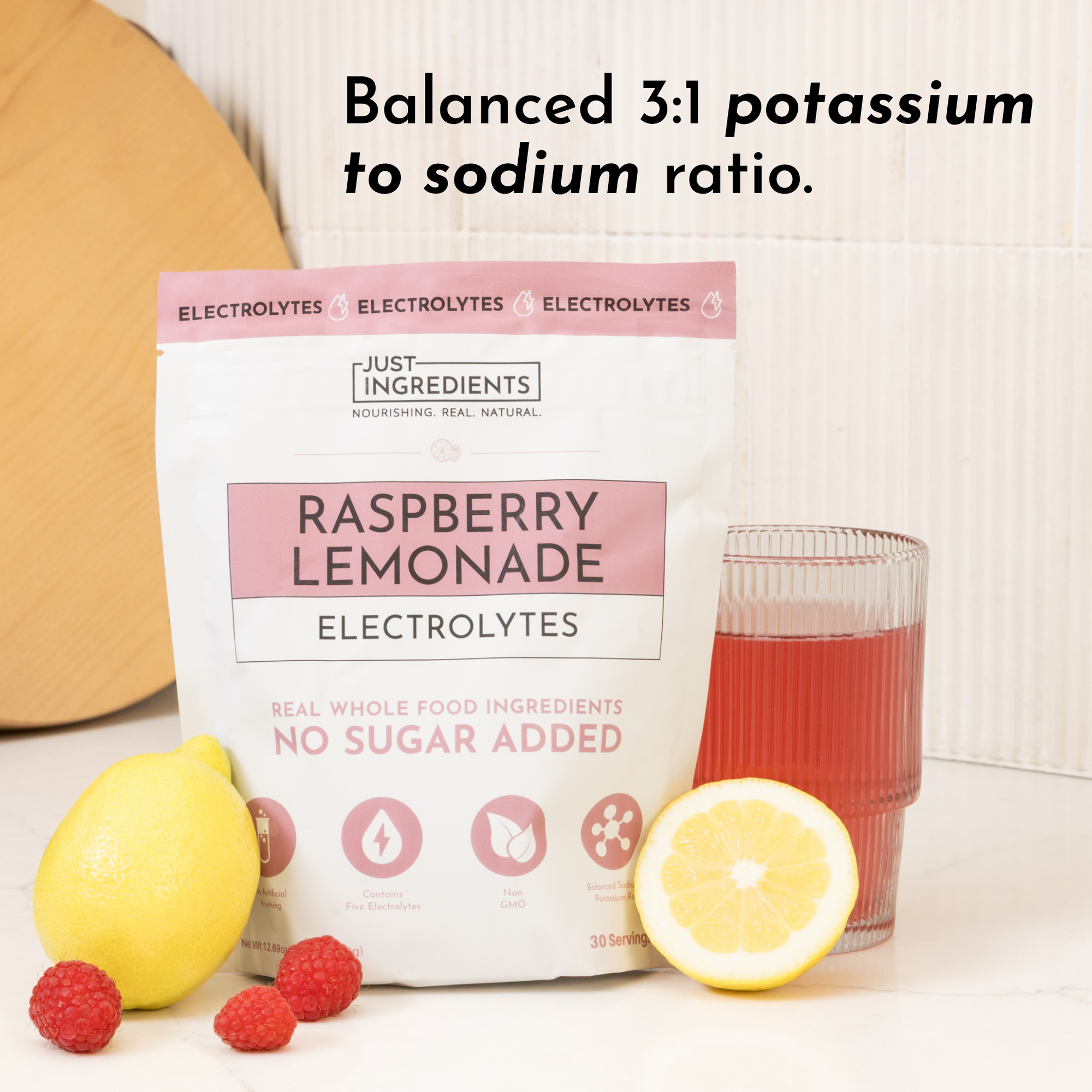 Raspberry Lemonade Electrolytes