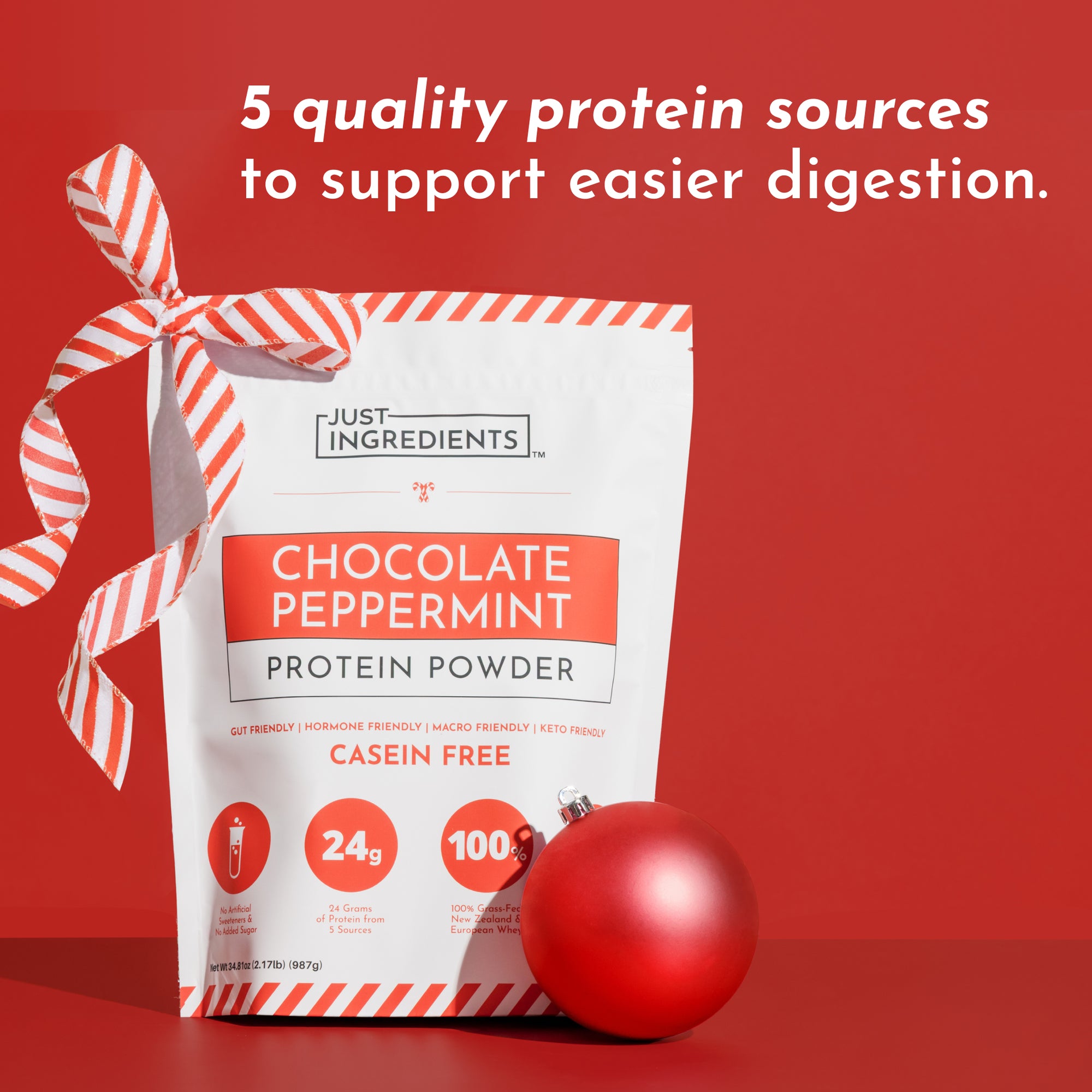 Chocolate Peppermint Protein Powder