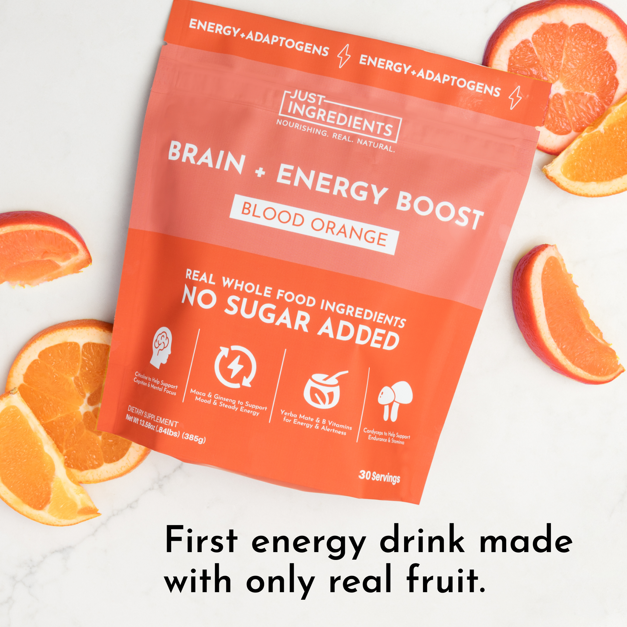 Brain + Energy Boost Blood Orange