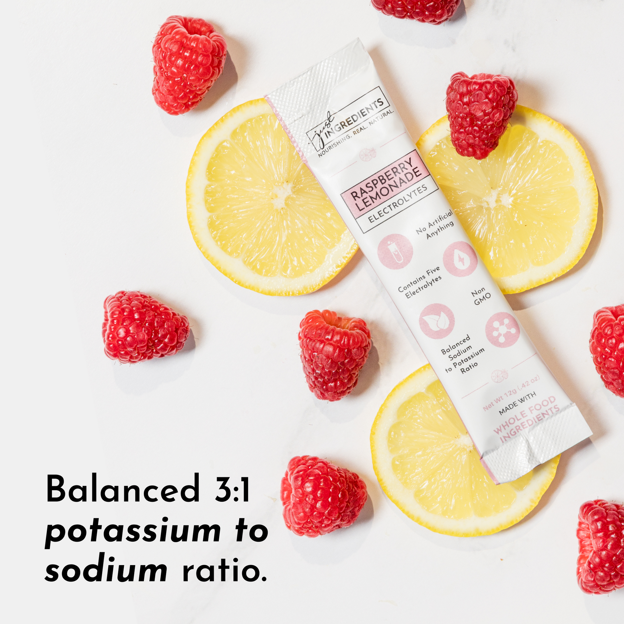 Raspberry Lemonade Electrolytes Stick