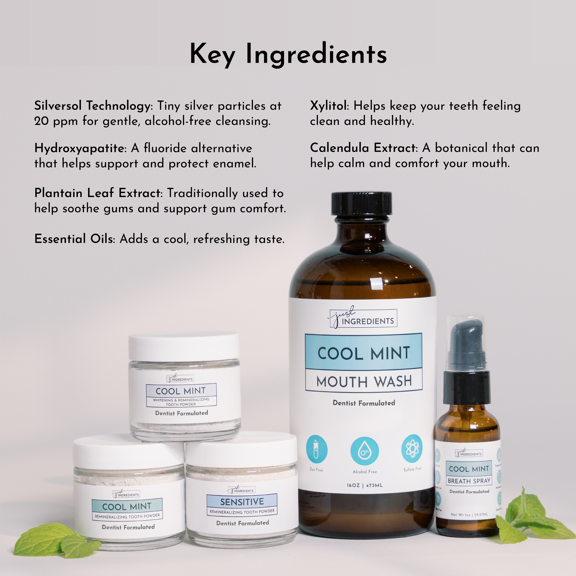 Remineralizing Mouth Wash (Cool Mint)