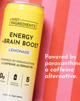 Energy + Brain Boost Lemonade - 8 Pack