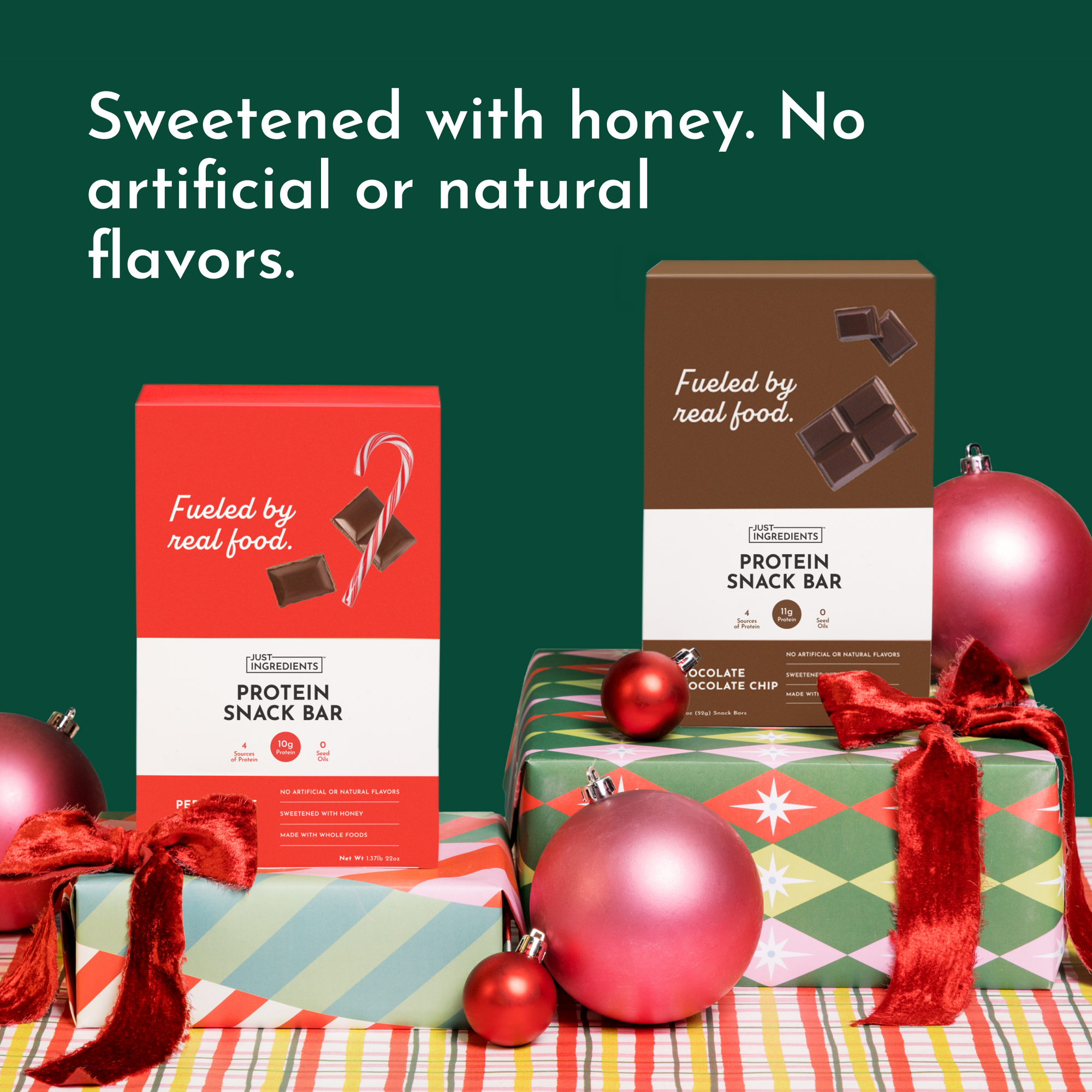 Chocolate Chocolate Chip Protein Snack Bars (Box of 12)