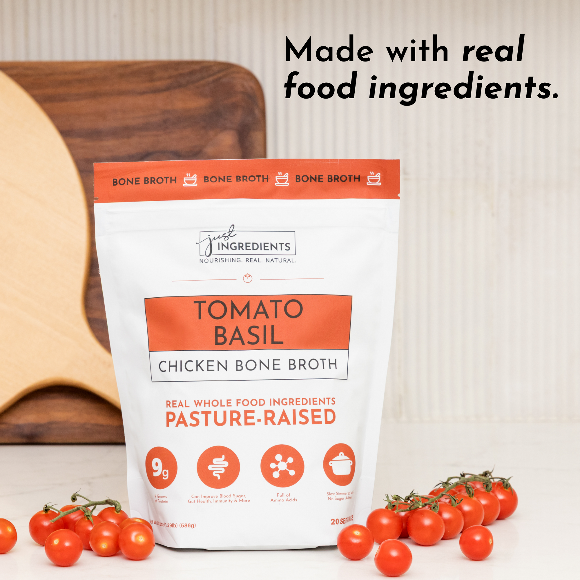 Tomato Basil Bone Broth