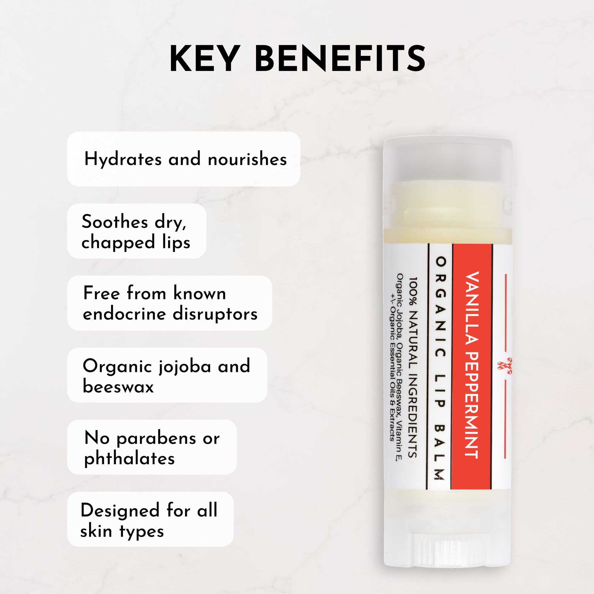 Vanilla Peppermint Lip Balm