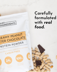 Creamy Peanut Butter Chocolate Protein Powder