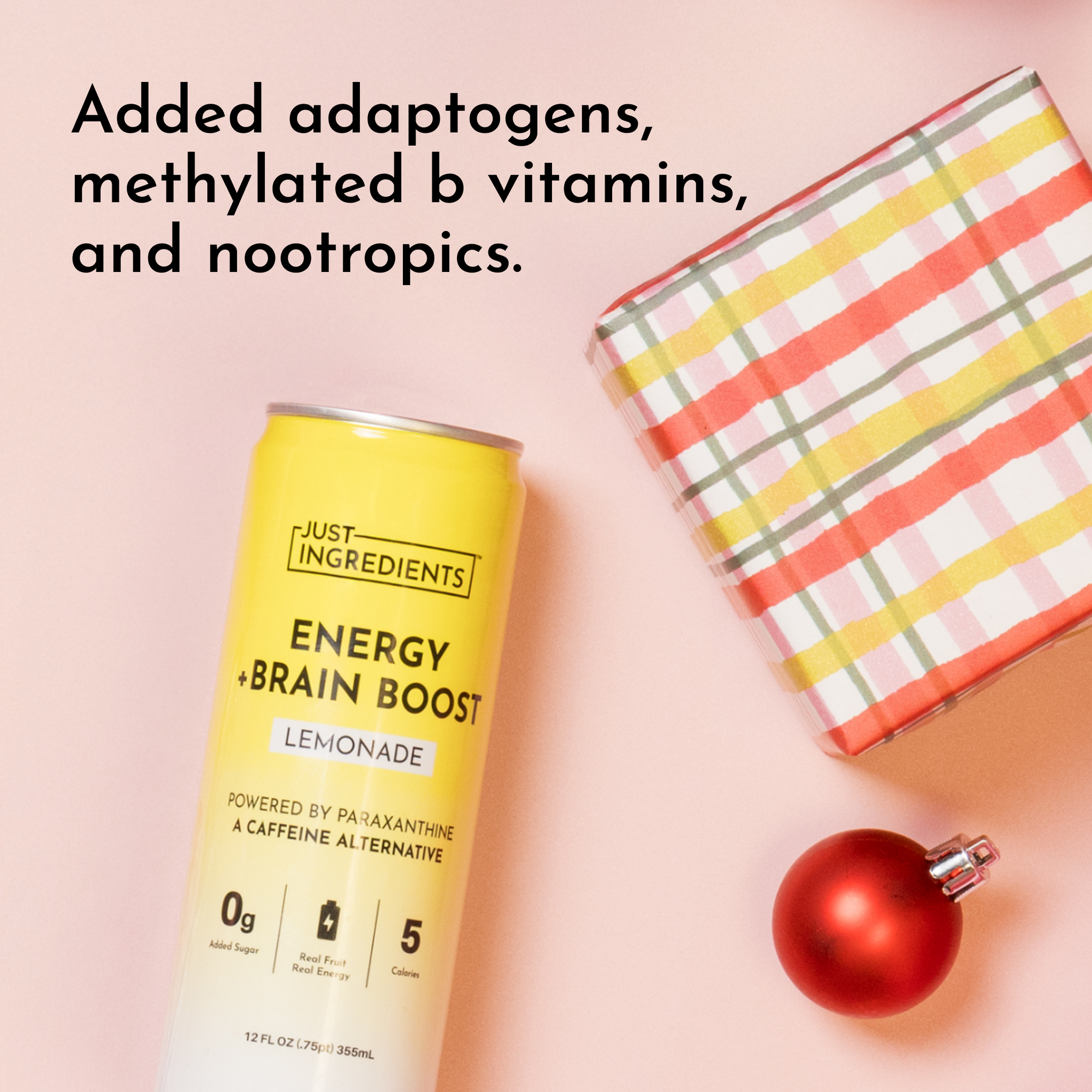 Energy + Brain Boost Lemonade - 8 Pack