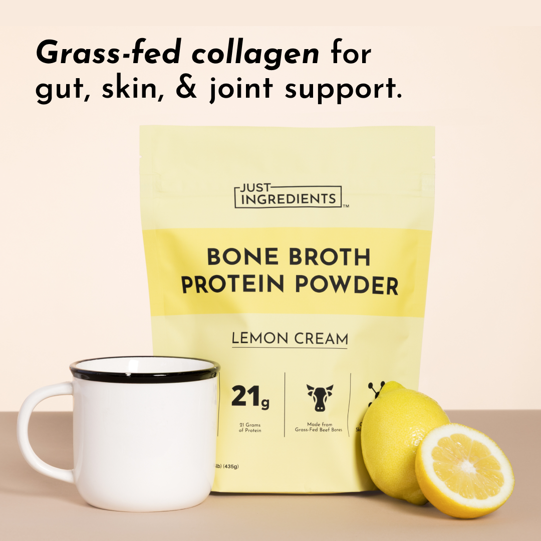 Lemon Cream Bone Broth Protein Powder