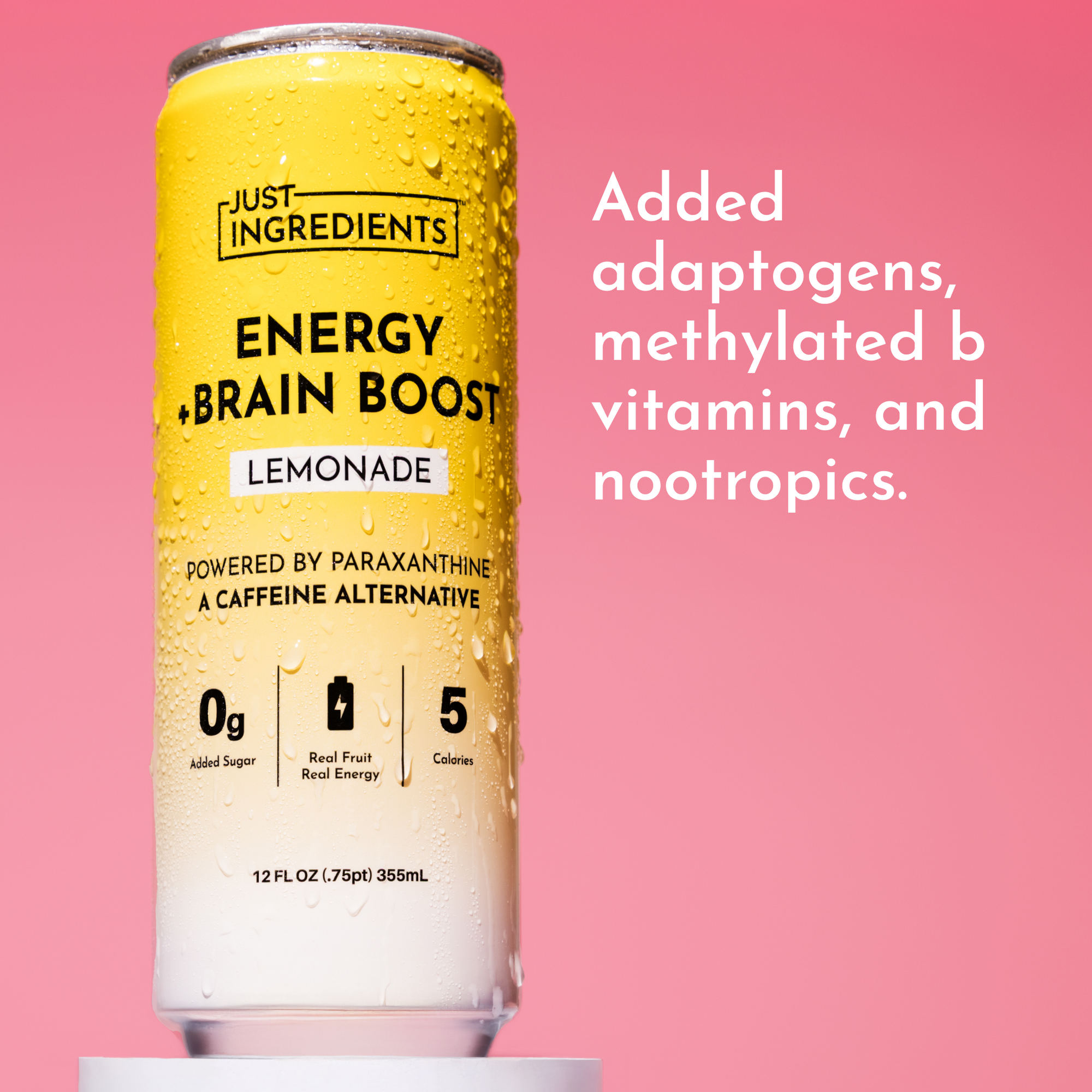 Energy + Brain Boost Lemonade - 8 Pack