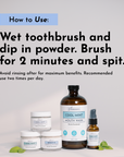 Whitening Remineralizing Tooth Powder (Mint)