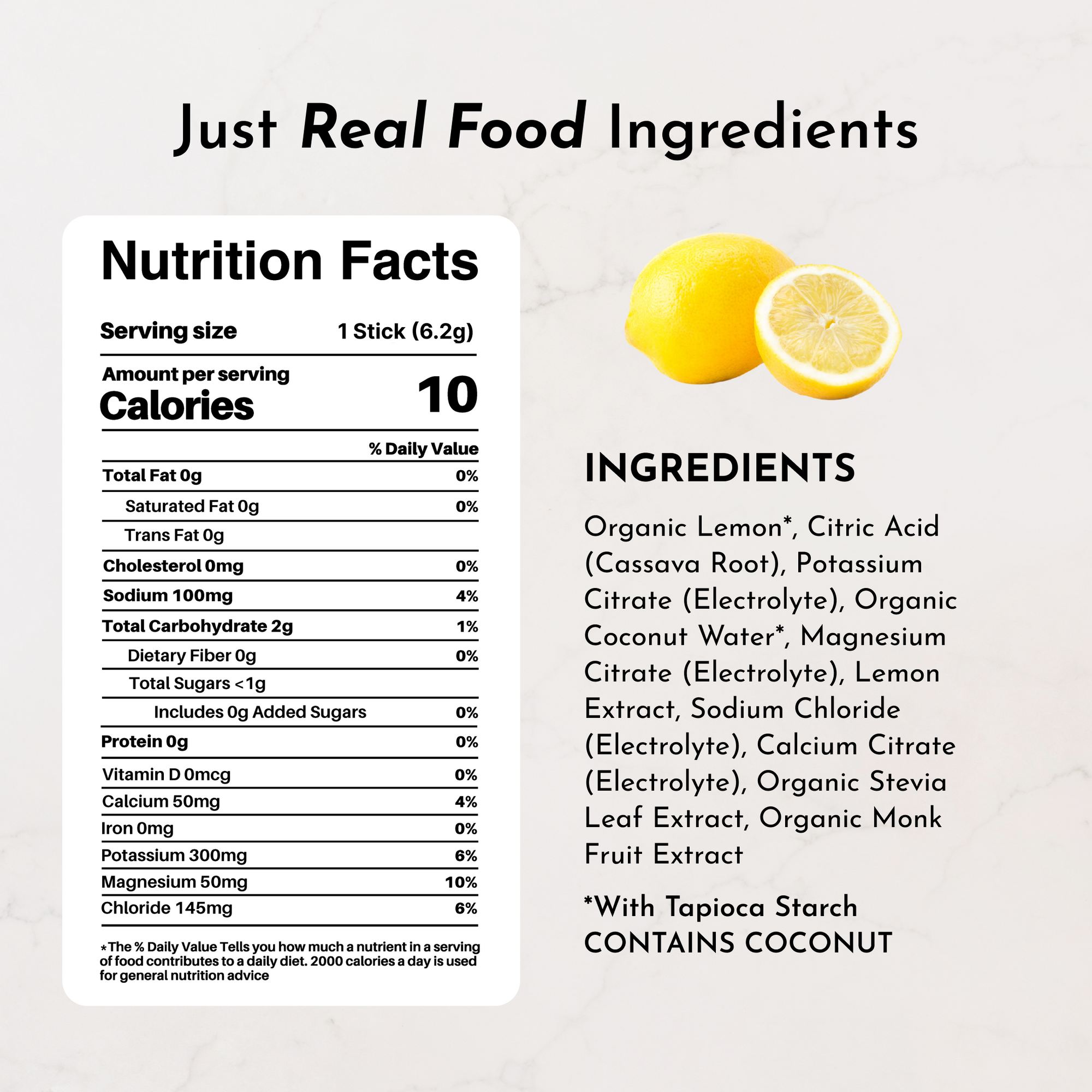 Lemonade Electrolytes Stick