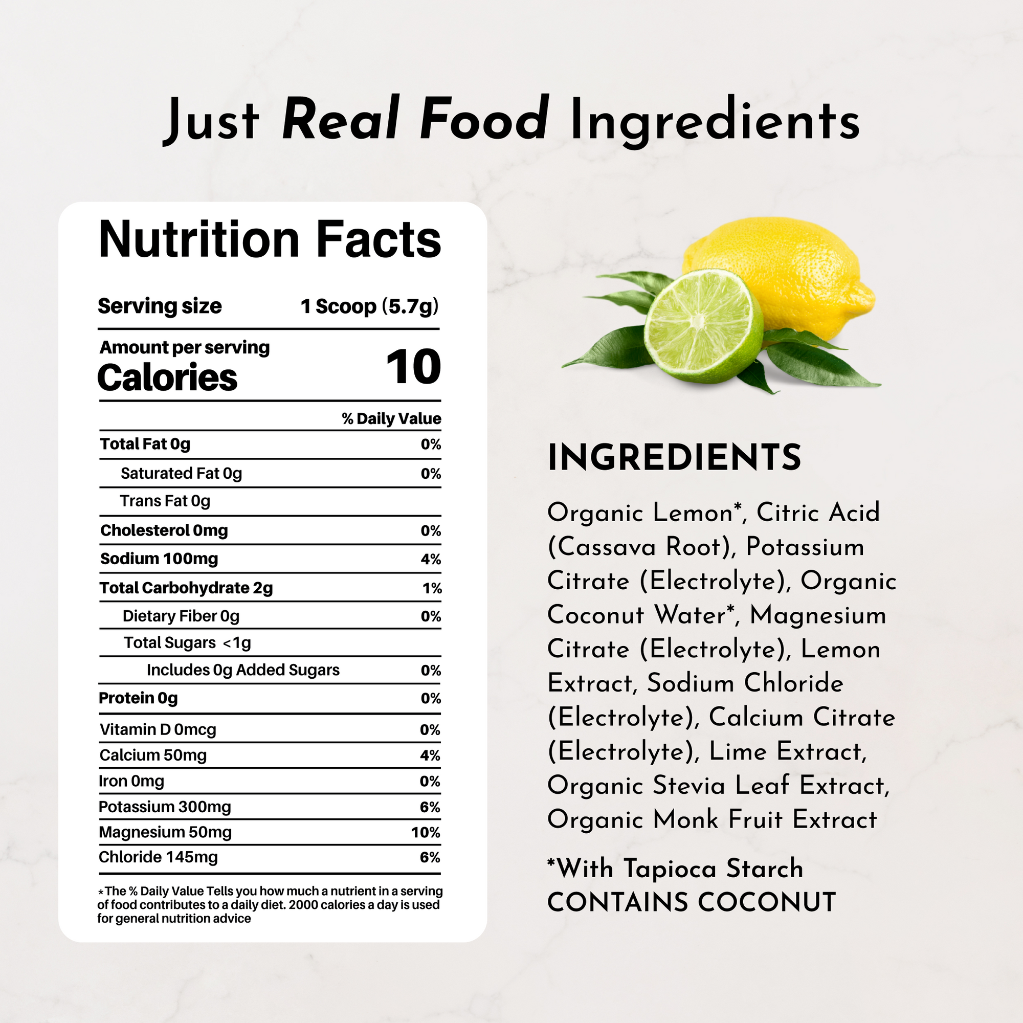 Lemon Lime Electrolytes Stick