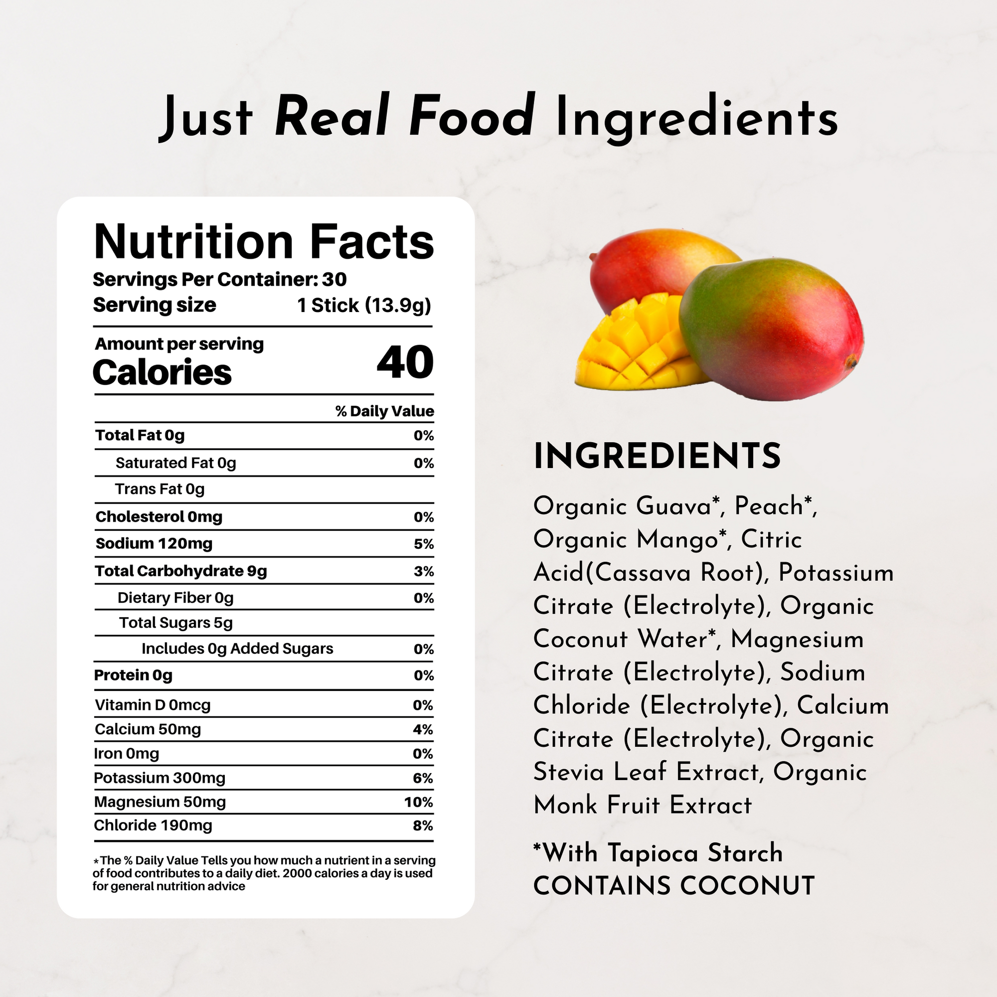 Guava Mango Electrolytes Stick