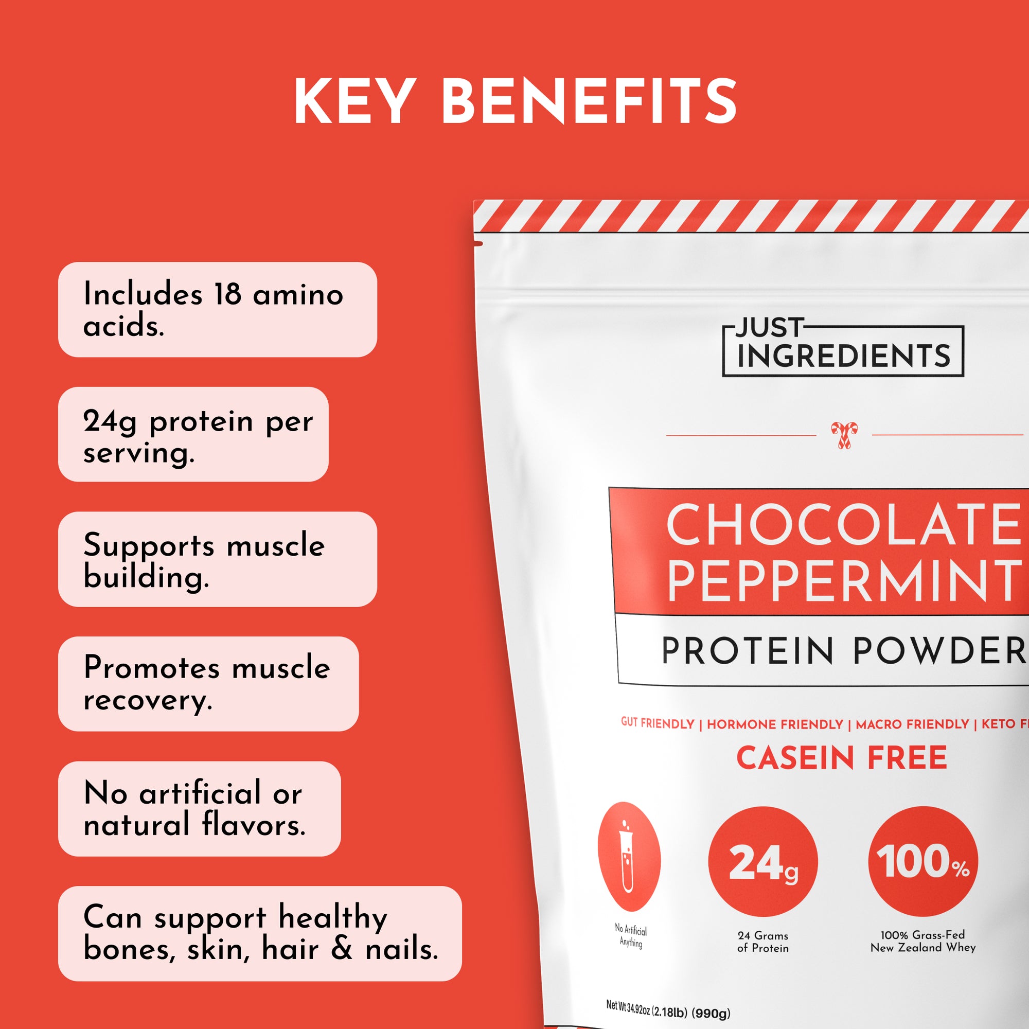 Chocolate Peppermint Protein Powder