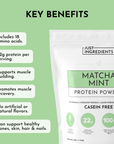 Matcha Mint Protein Powder