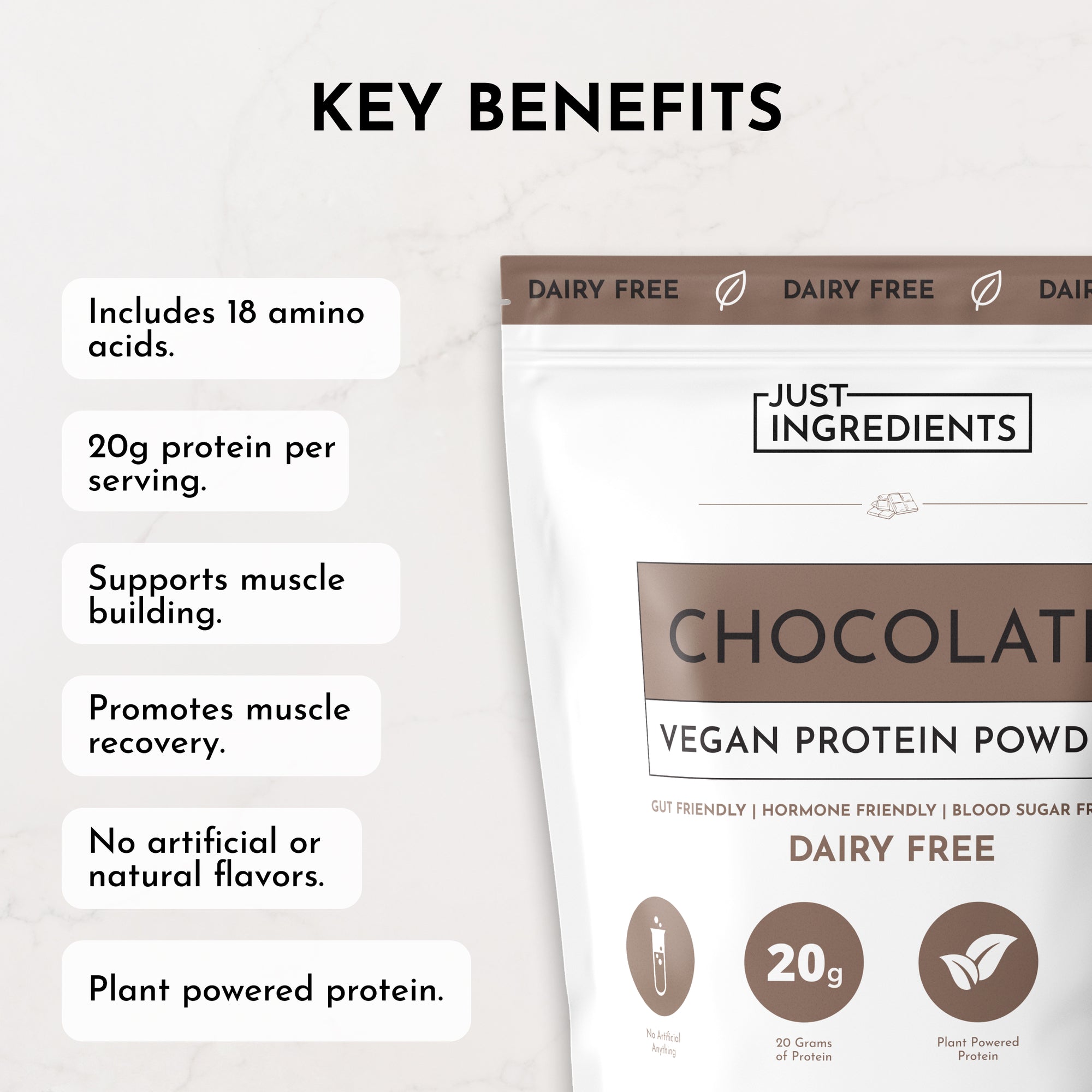 Vegan Chocolate Protein Powder