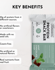 Mint Chocolate Protein Snack Bar (Box of 12) - Restocking December 10th