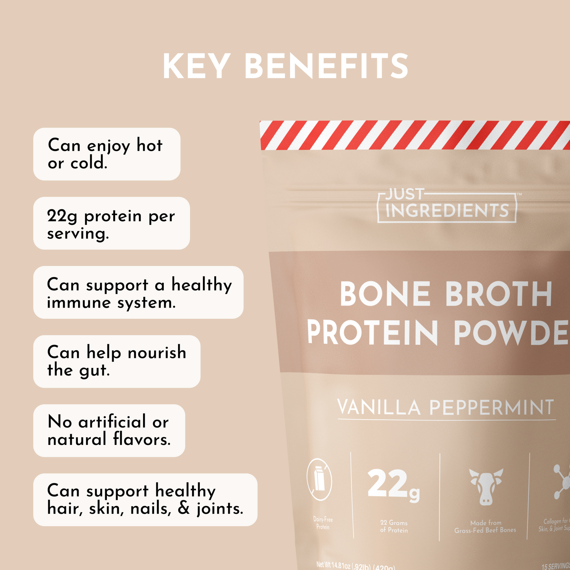 Vanilla Peppermint Bone Broth