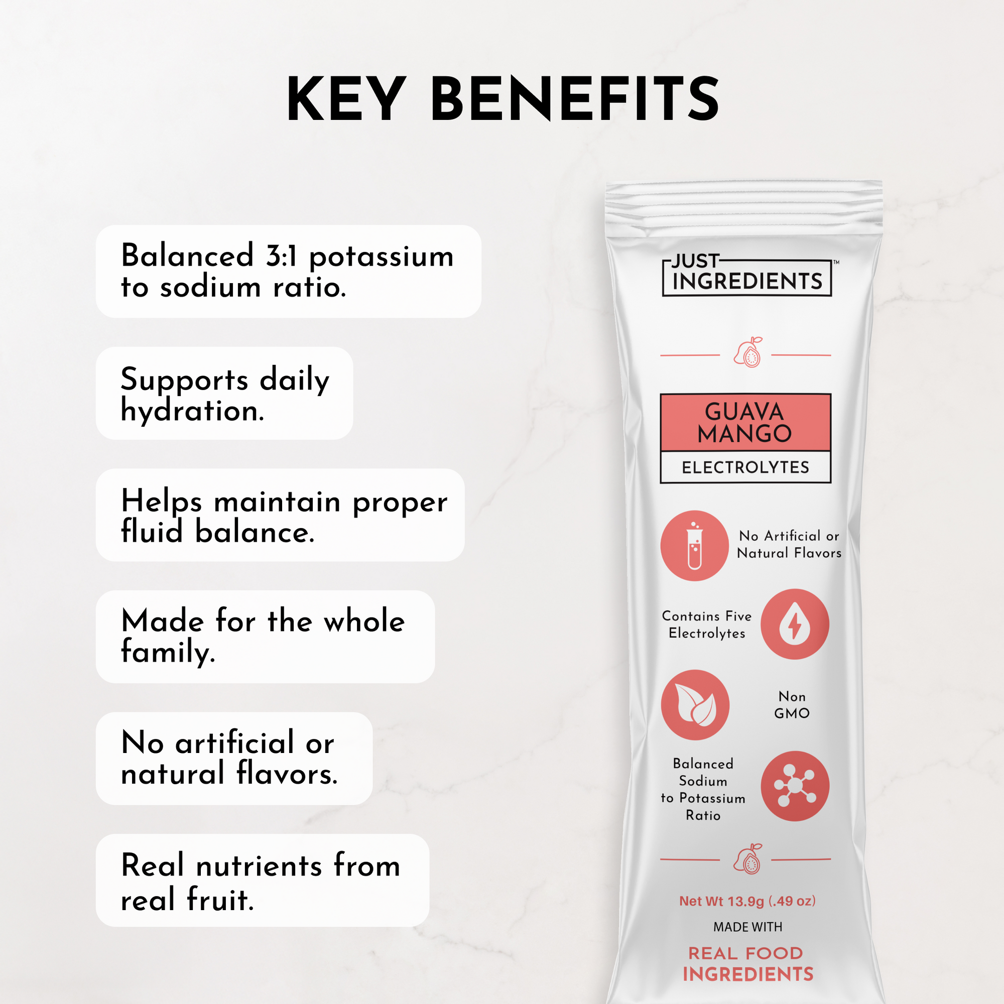 Guava Mango Electrolytes Stick