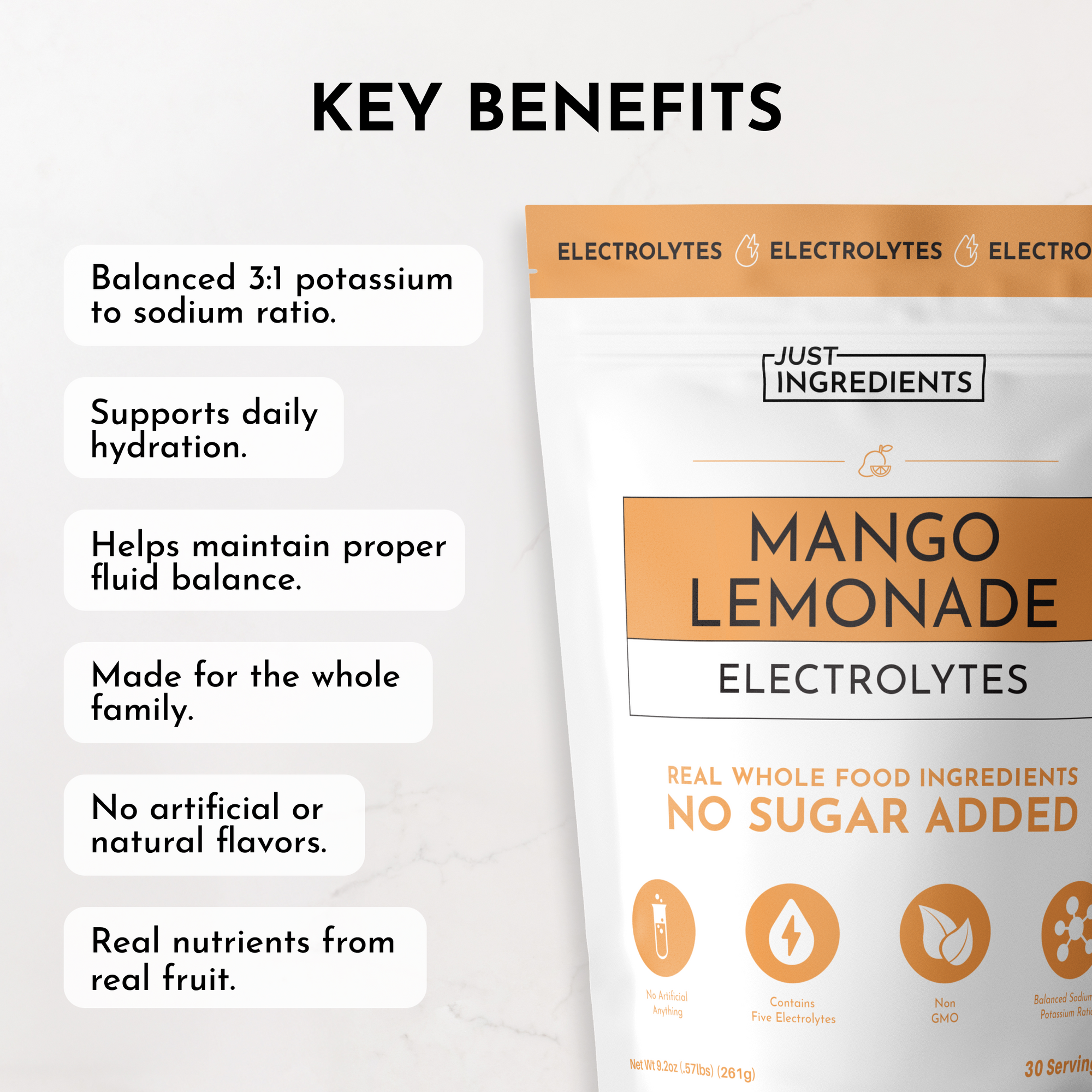 Mango Lemonade Electrolytes