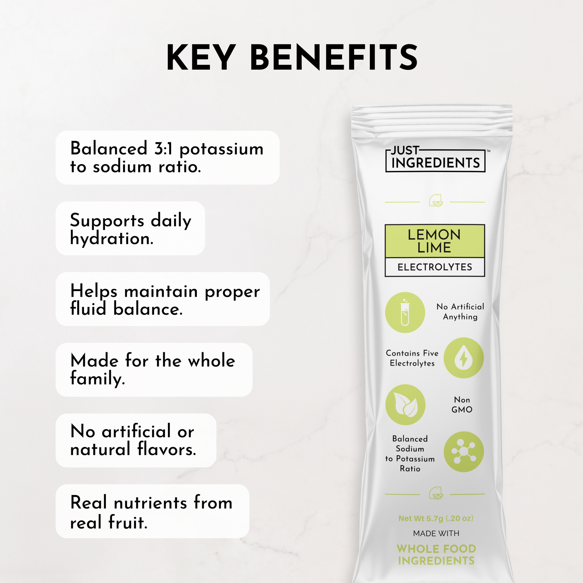 Lemon Lime Electrolytes Stick