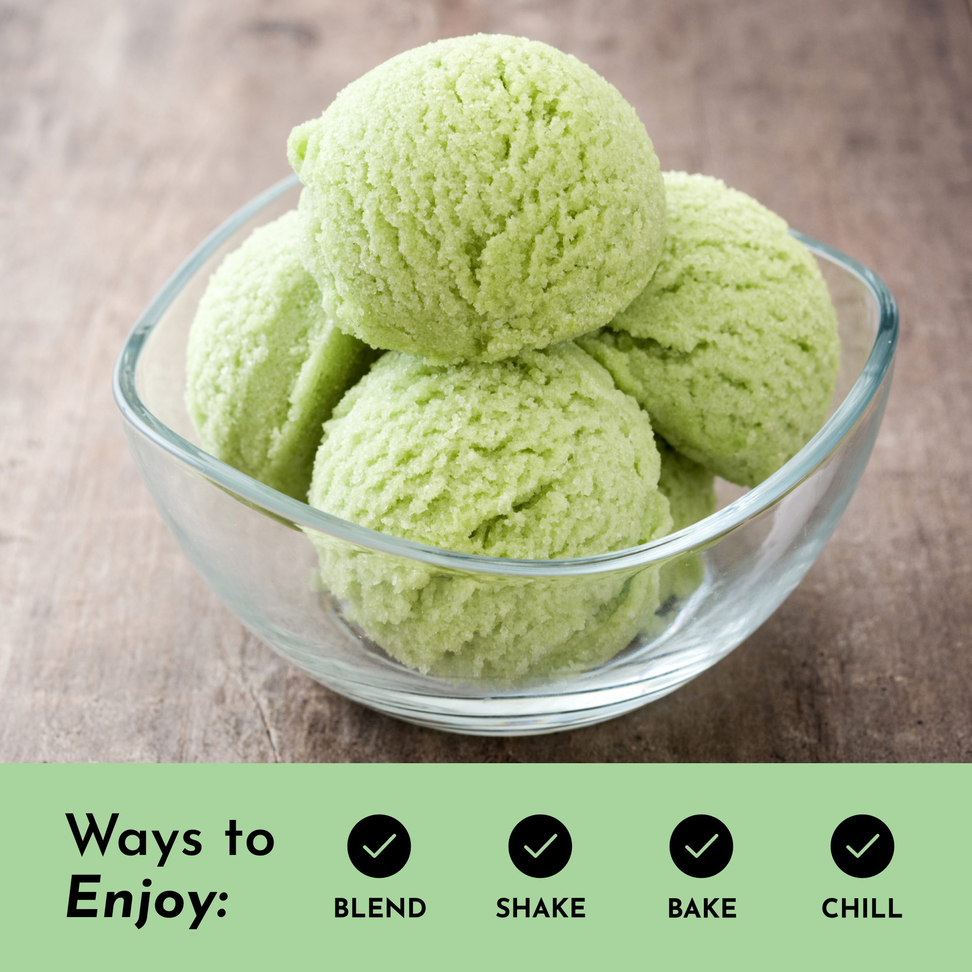 Matcha Mint Protein Powder