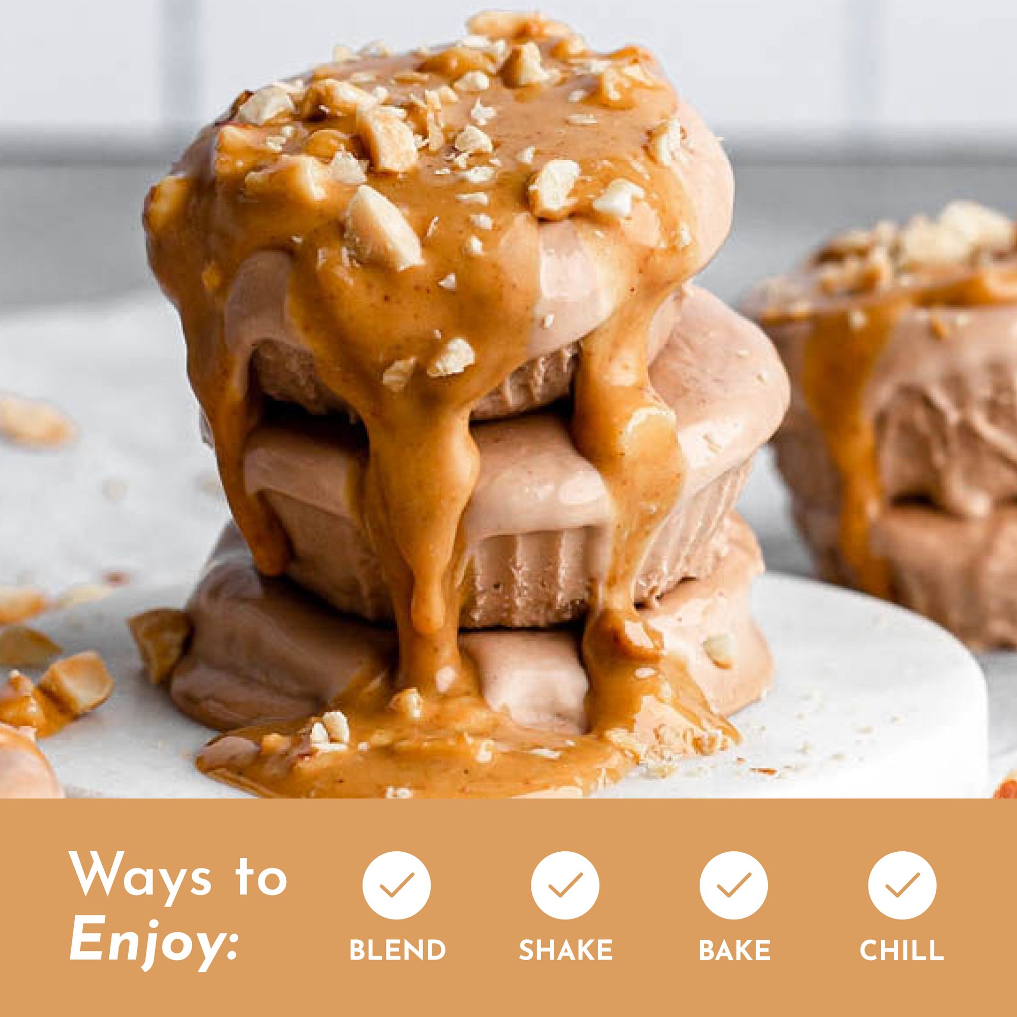 Vegan Peanut Butter Chocolate Protein Powder